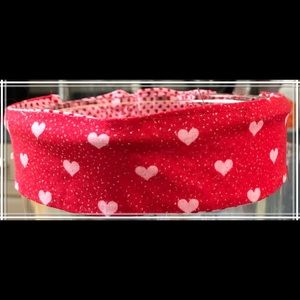 Hearts headband reversible